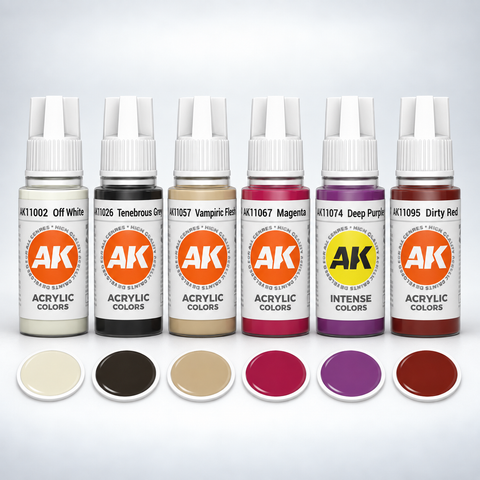 AK Interactive: 3G Night Creatures Flesh Tones Set