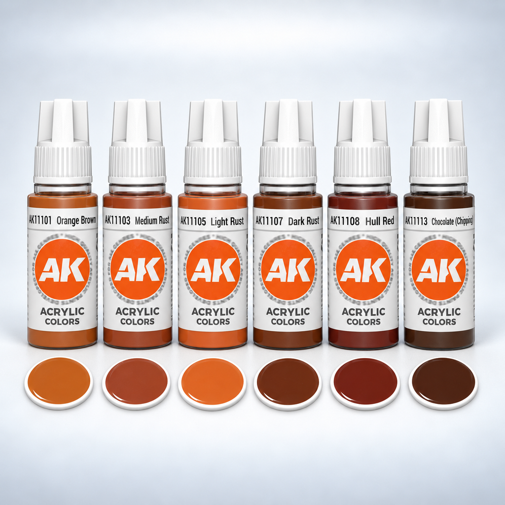AK Interactive: 3G Rust Set, product