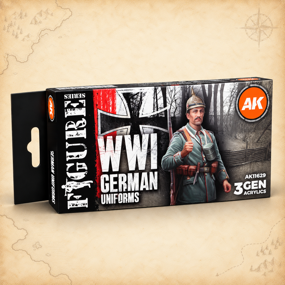 AK Interactive: 3G WWI German Uniform Set, box front
