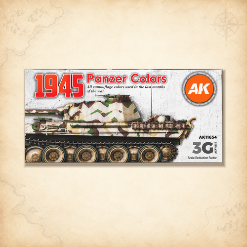 AK Interactive: 3G 1945 German Late Colors, box front
