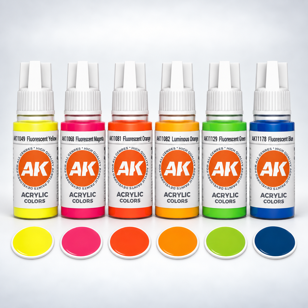 AK Interactive: 3G Neon Colors Set, product
