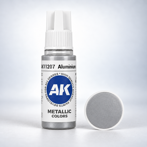 AK Interactive: 3G Acrylic Aluminium - 17ml, product