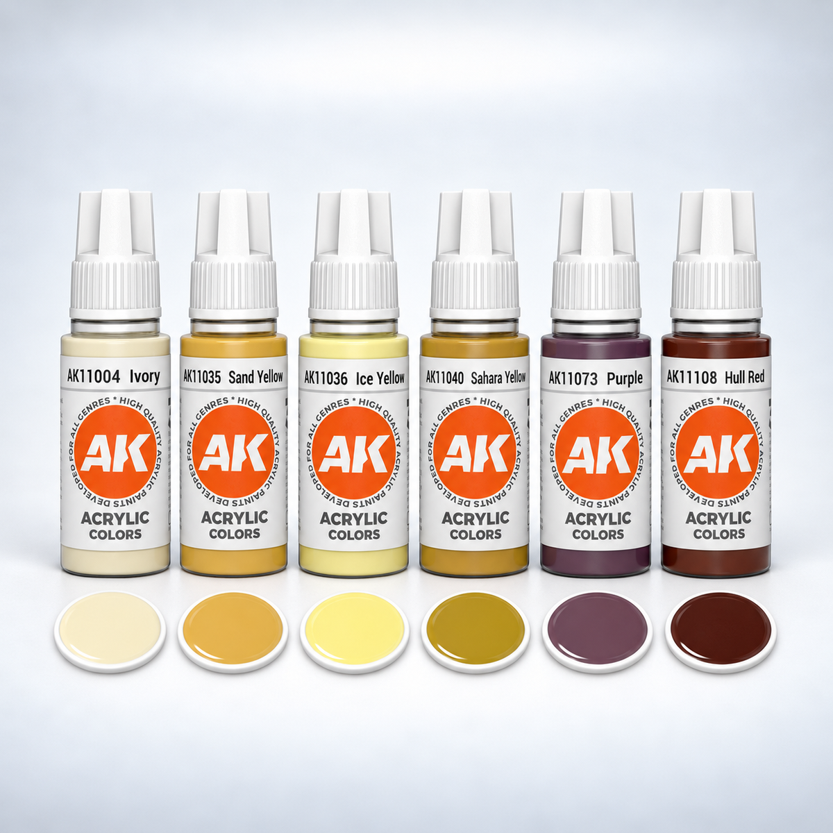 AK Interactive: 3G Non Metallic Metal - Gold Set, product