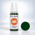 AK Interactive: 3G Acrylic Clear Green - 17ml, product