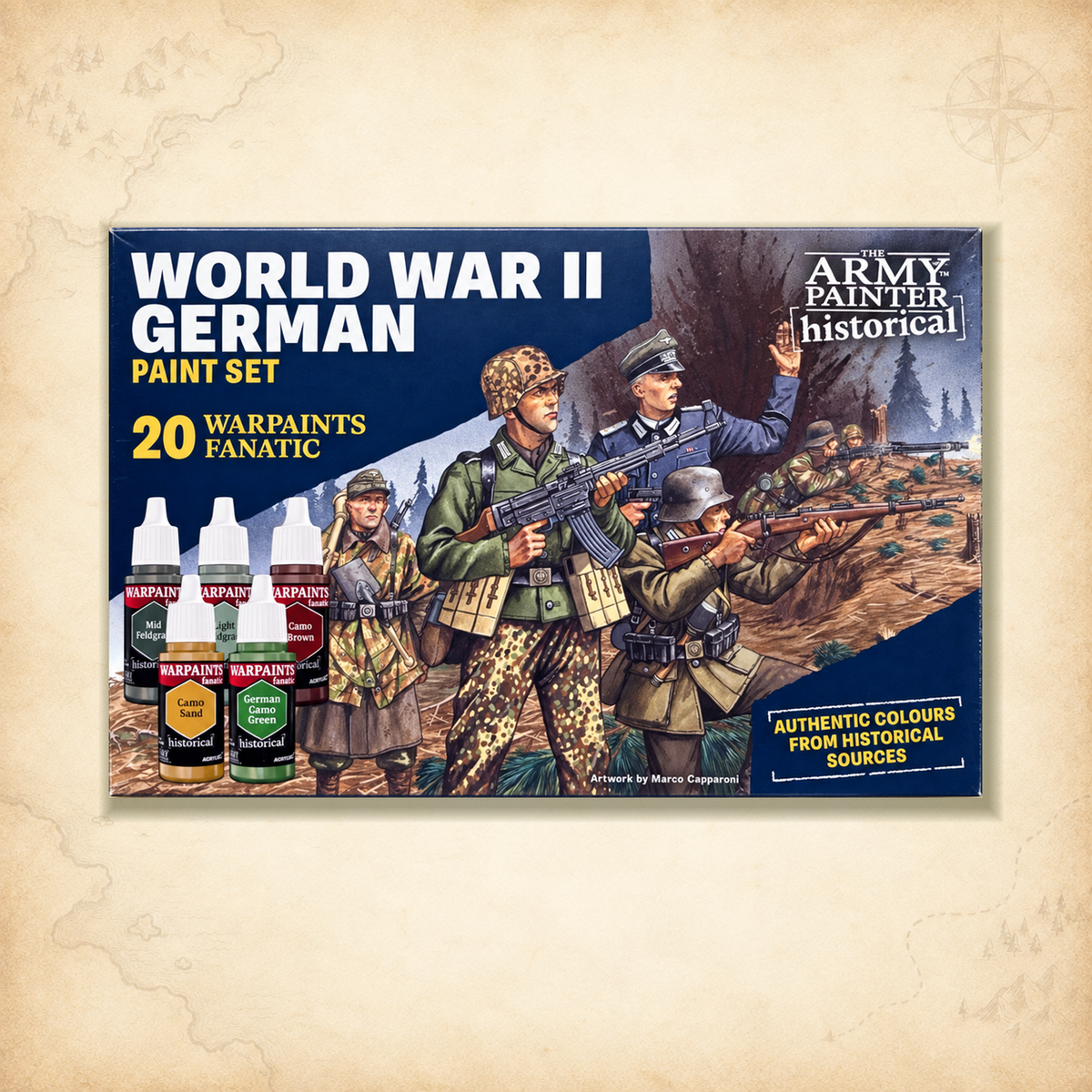 Army Painter: Warpaints Historical WWII German Set, box front