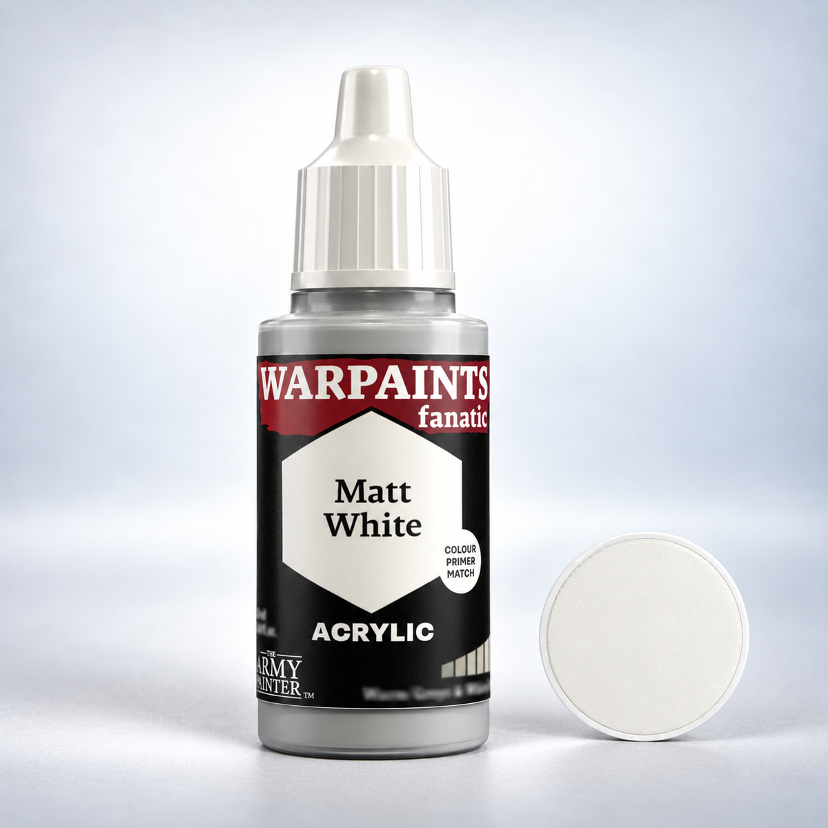 Army Painter: Warpaints Fanatic - Matt White - 18ml, product