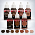 Army Painter: Warpaints Fanatic Flexible Triad PLUS+ - Ruddy Browns Set, product