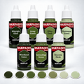 Army Painter: Warpaints Fanatic Flexible Triad PLUS+ - Olive Greens Set, product