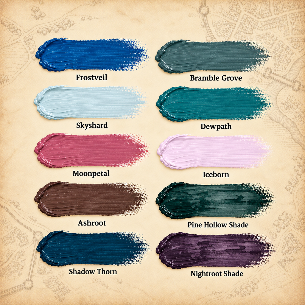 Army Painter: John Blanche Paint Set (Volume 3), colour swatches