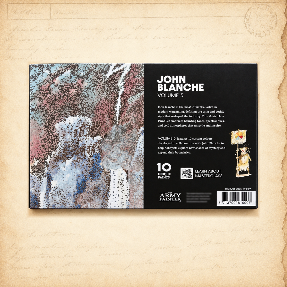 Army Painter: John Blanche Paint Set (Volume 3), box back