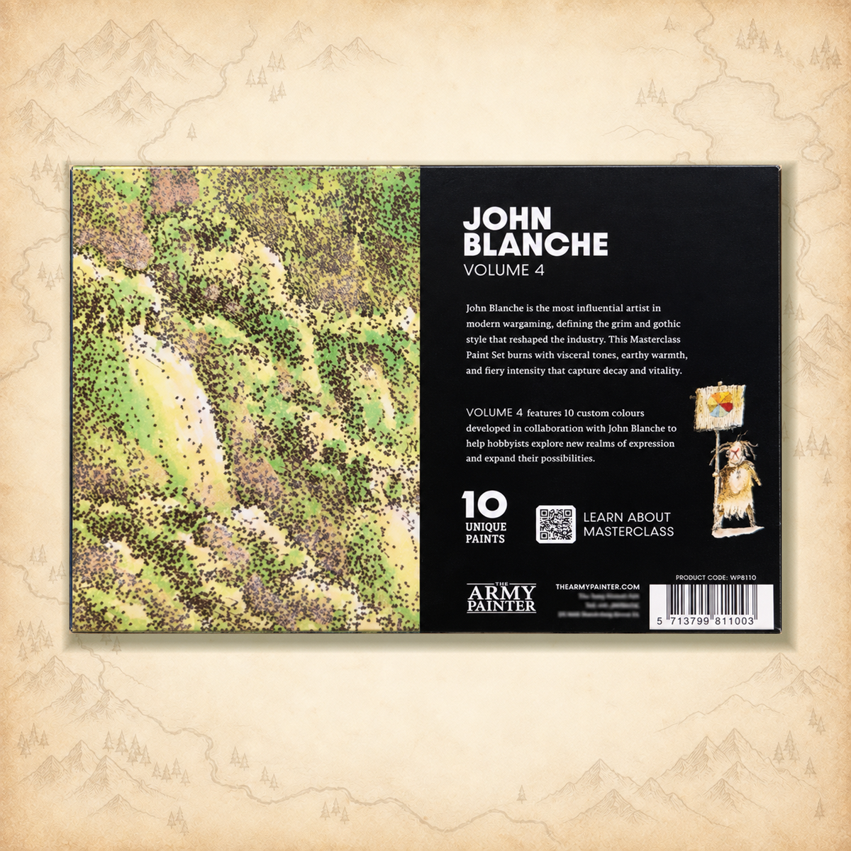 Army Painter: John Blanche Paint Set (Volume 4), box back