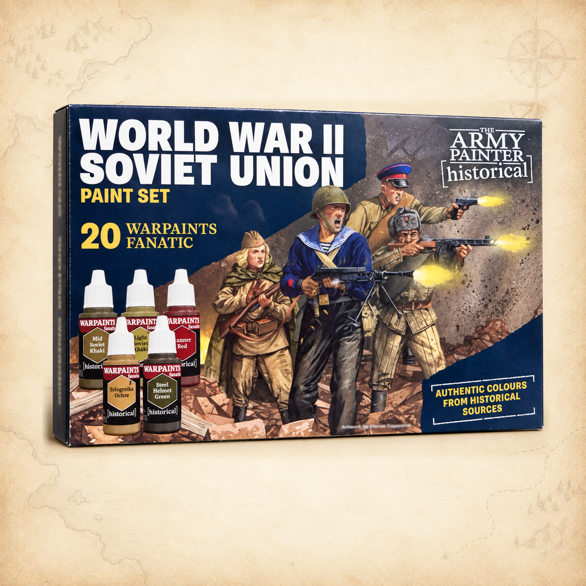 Army Painter: Warpaints Historical WWII Soviet Union, box front