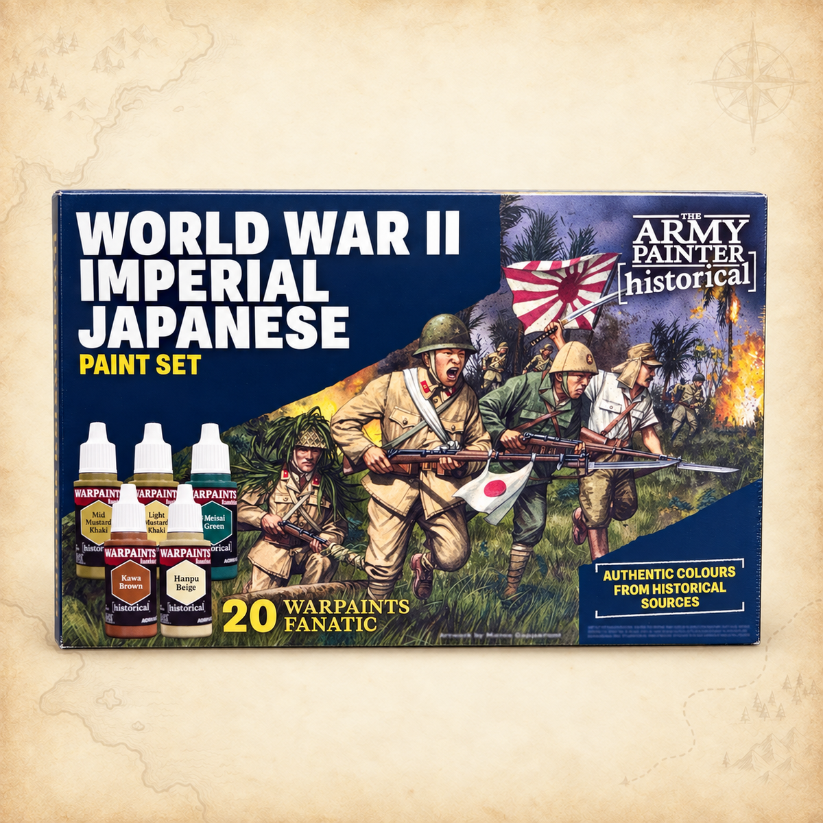 Army Painter: Warpaints Historical WWII Imperial Japanese Paint Set, box front