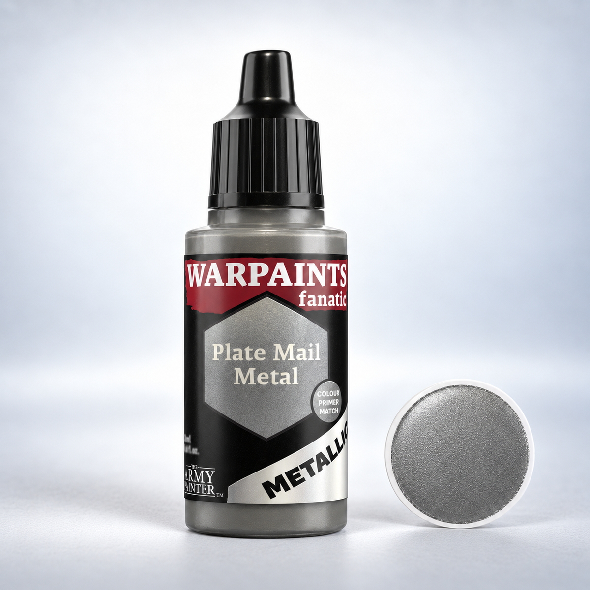 Army Painter: Warpaints Fanatic Metallic - Plate Mail Metal - 18ml, product