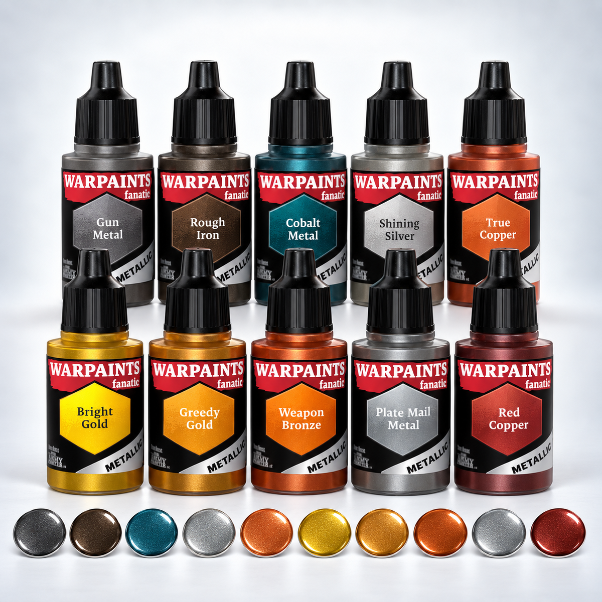Army Painter: Warpaints Fanatic Metallics Paint Set, product