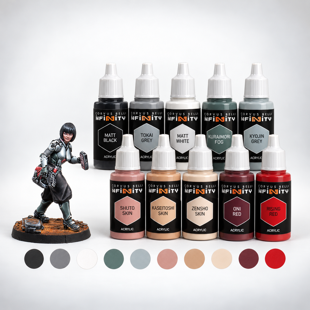 Infinity: JSA Paint Set with Exclusive Keisotsu Paramedic, product