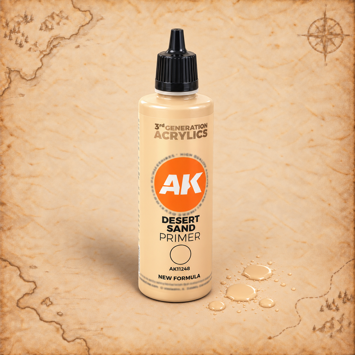 AK Interactive: 3G Desert Sand Primer - 100ml, alternate view