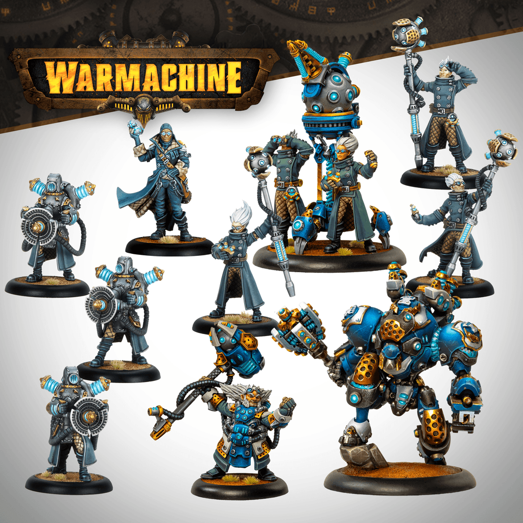 Cygnar Storm Forge Command Cadre - full cadre