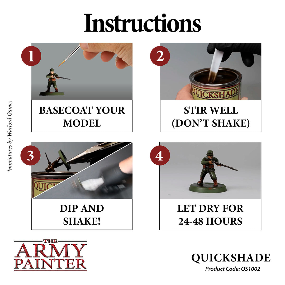 Army Painter: Quickshade Dip - Strong Tone (400ml) - product image 5