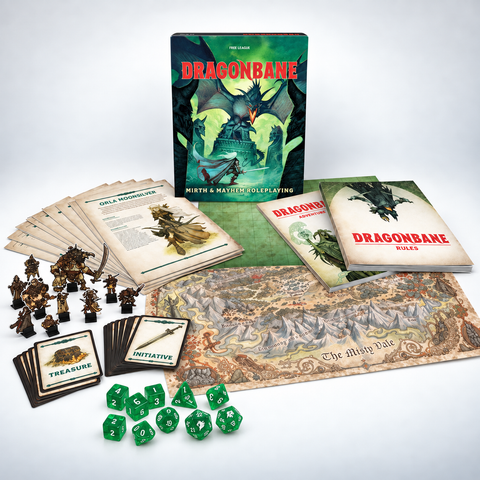Dragonbane RPG Core Set - Free League Boxed Set