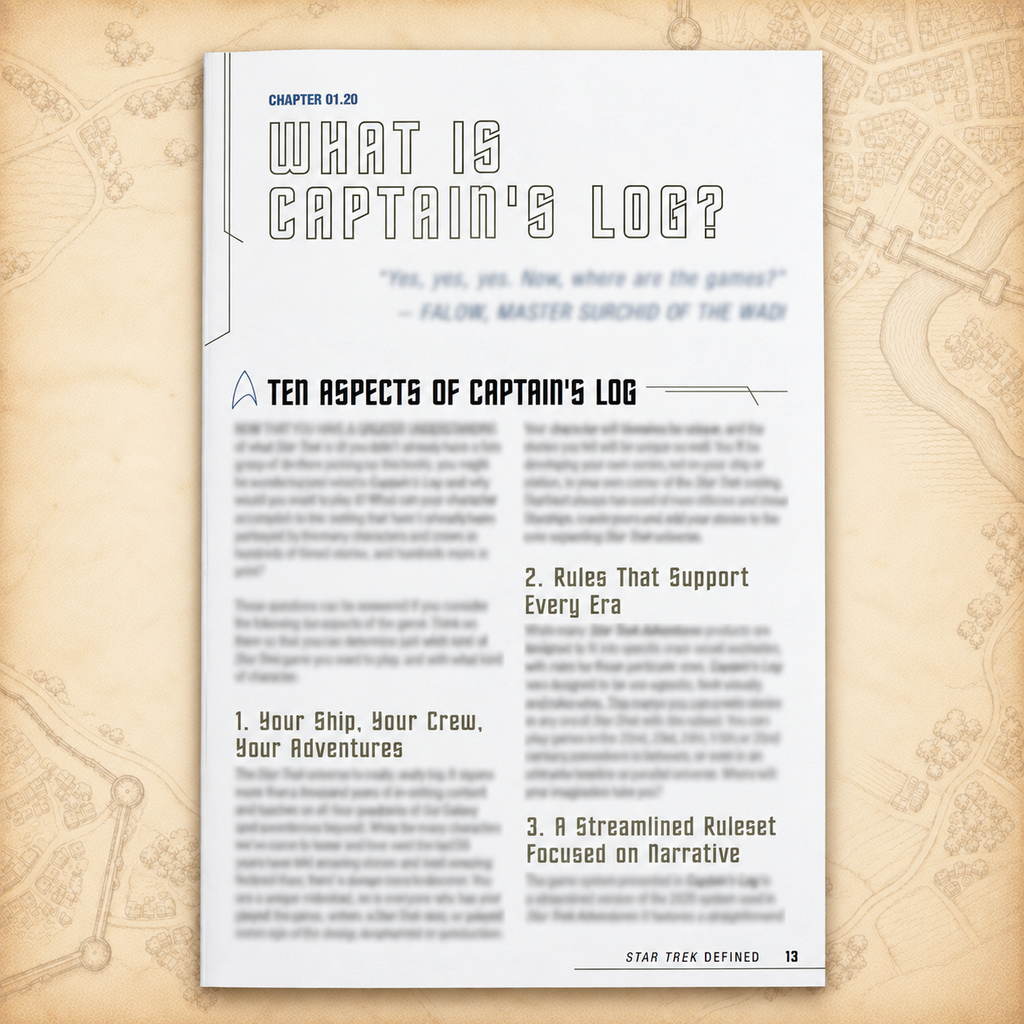 Star Trek Adventures: Captain's Log Solo Roleplaying Game - DS9, page13