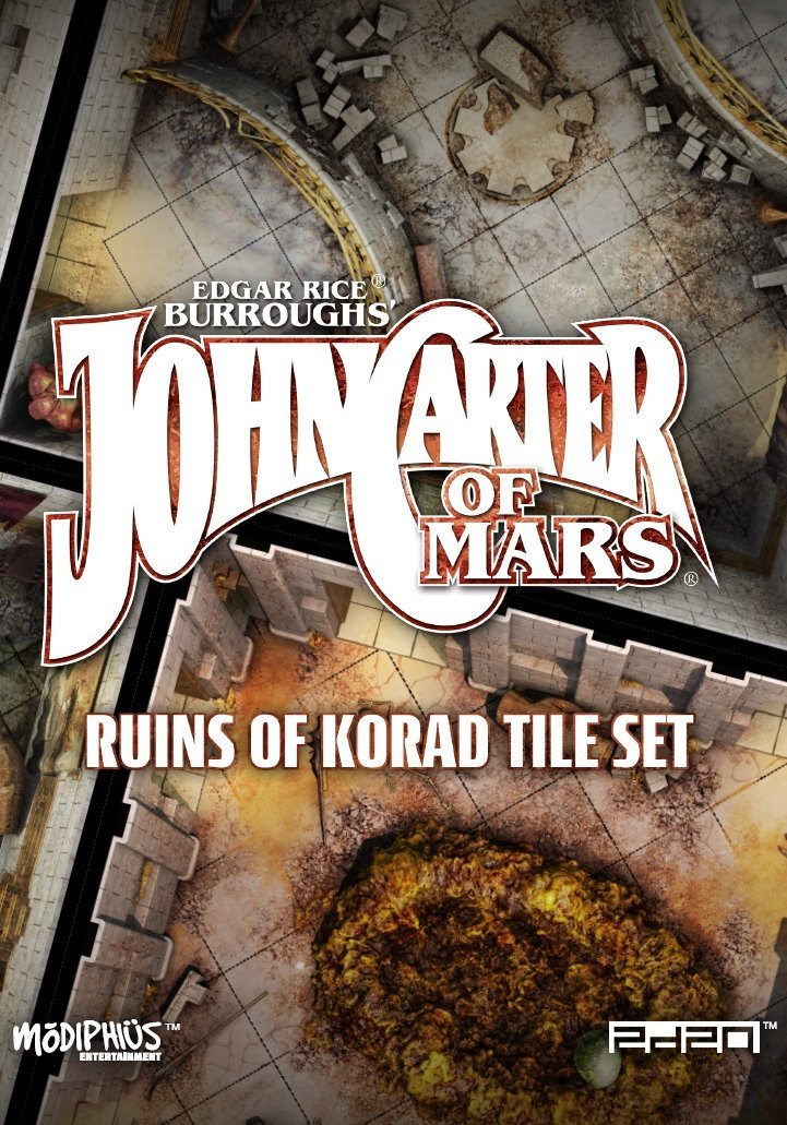 Modiphius: John Carter of Mars Ruins of Korad Tile Set
