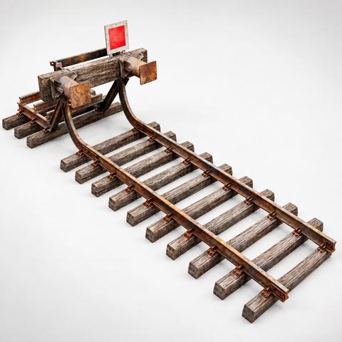AK Interactive: 1/35 Railway Dead End