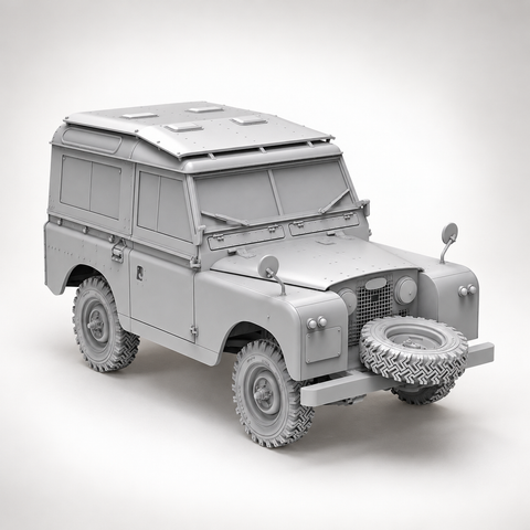 AK Interactive: 1/35 Land Rover 88 Series IIA -Station Wagon
