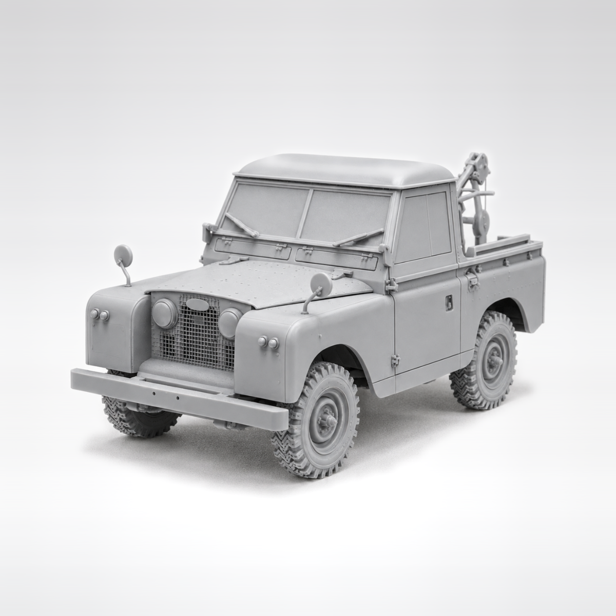 AK Interactive: 1/35 Land Rover 88 Series IIA -Crane / Tow Truck, product