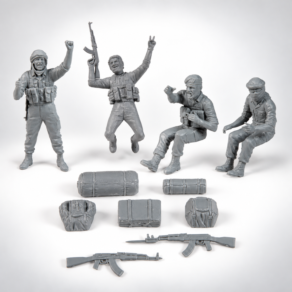 AK Interactive: 1/35 Technical Riders, product