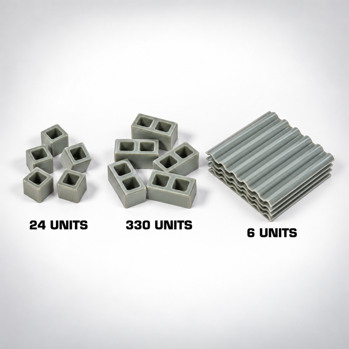 AK Interactive: 1/35 Concrete Blocks Kit, product