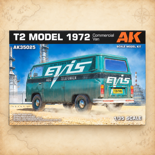 AK Interactive: 1/35 T2 Model 1972 Commercial Van, alternate view