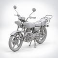 AK Interactive: 1/35 CG125 Japanese Motorcycle, product