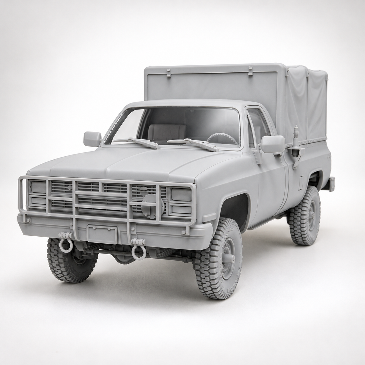 AK Interactive: 1/35 M1008 Troop Carrier With Tarp, product