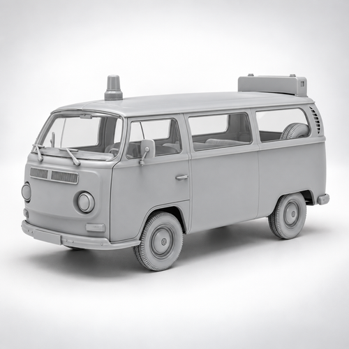 AK Interactive: 1/35 Volkswagen T2 Model 1967 Airport Bus, product