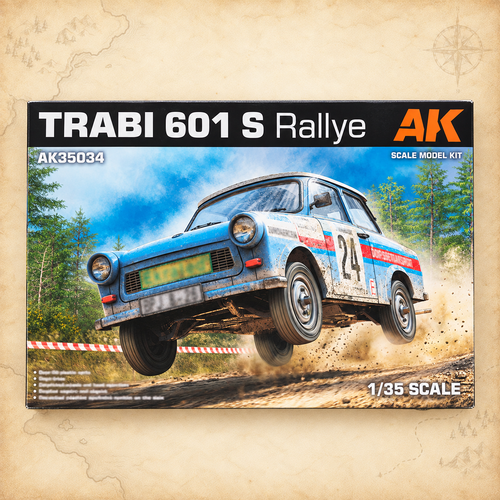 AK Interactive: 1/35 Trabant 601 S Rallye, alternate view