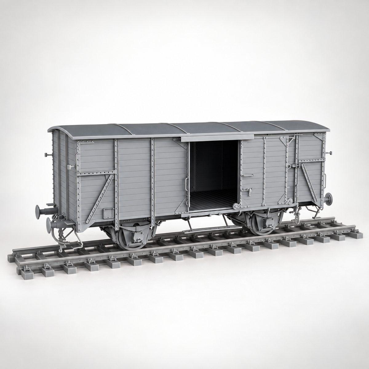 AK Interactive: 1/35 German Railway Covered G10 Wagon Gedeckter Guterwagen G10, product