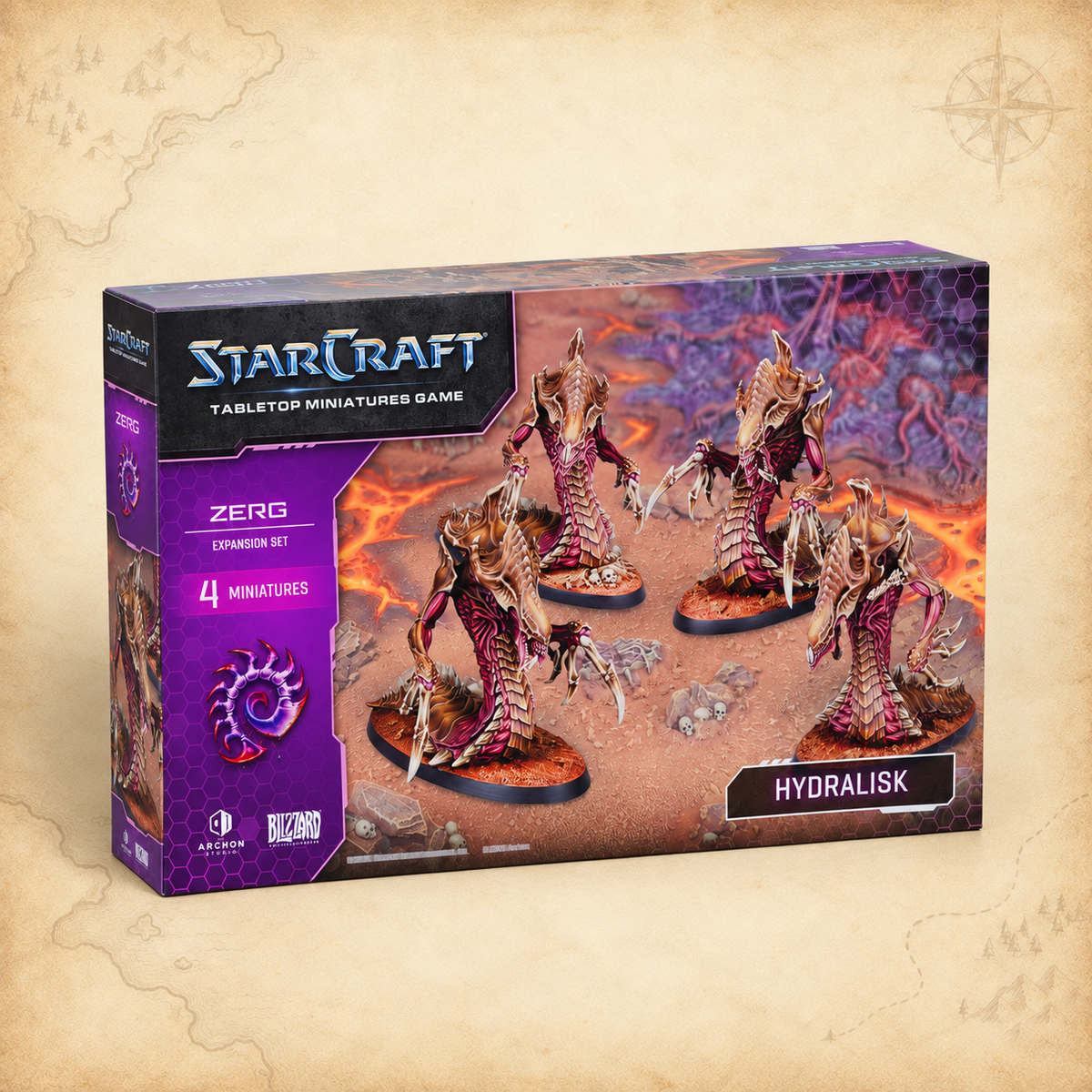 StarCraft: Hydralisk (Zerg Expansion Set), box front