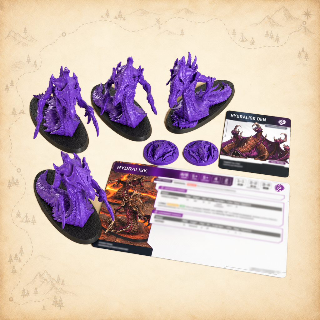 StarCraft: Hydralisk (Zerg Expansion Set), contents