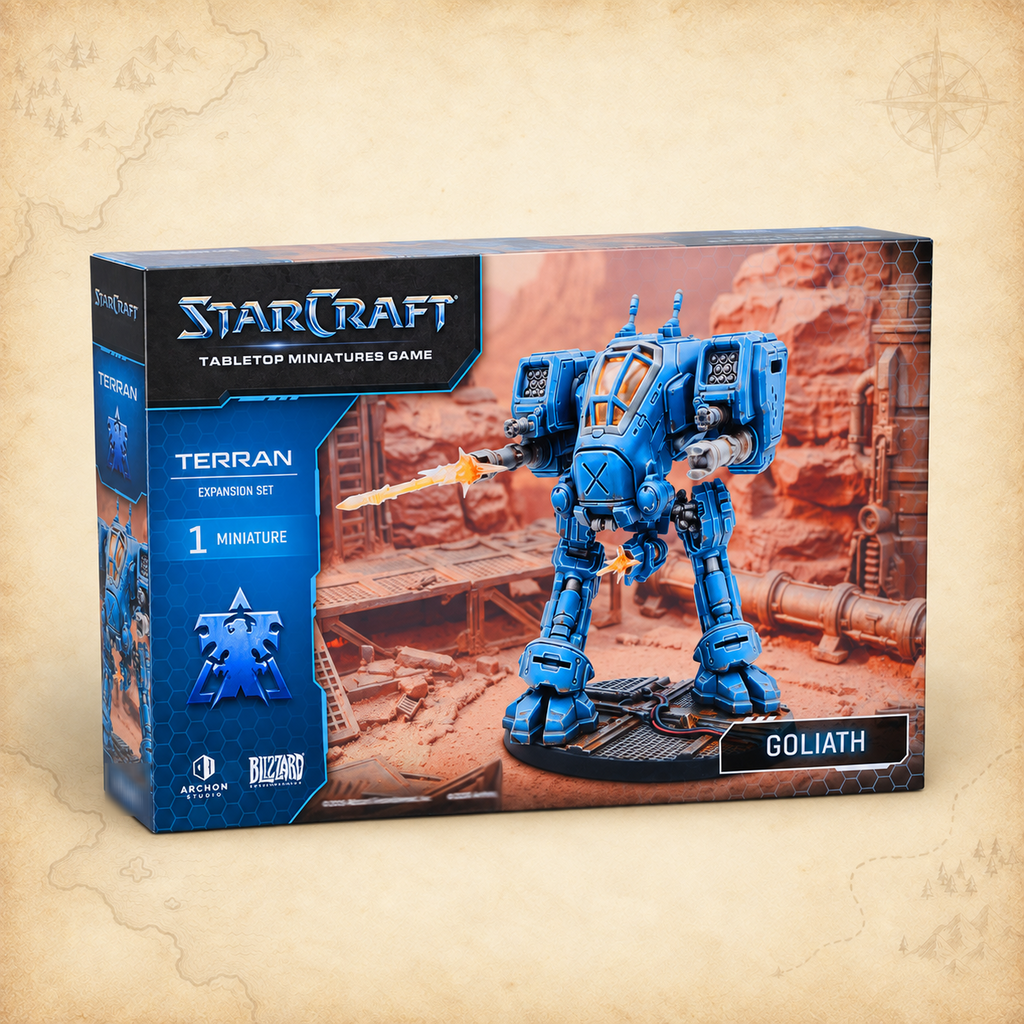 StarCraft: Goliath (Terran Expansion Set), box front