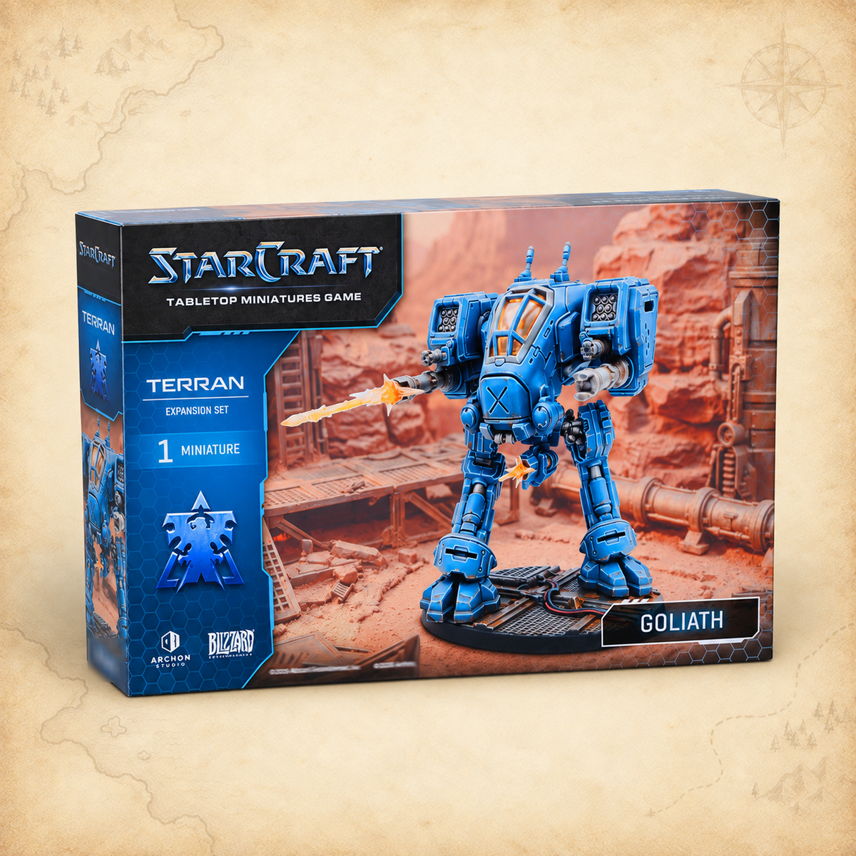 StarCraft: Goliath (Terran Expansion Set), box front