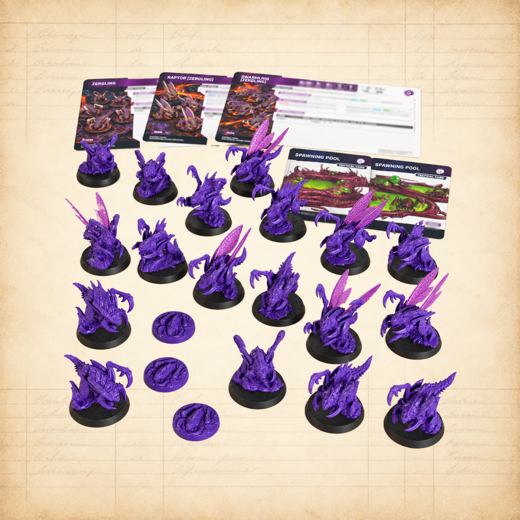 StarCraft: Zergling (Zerg Expansion Set), contents