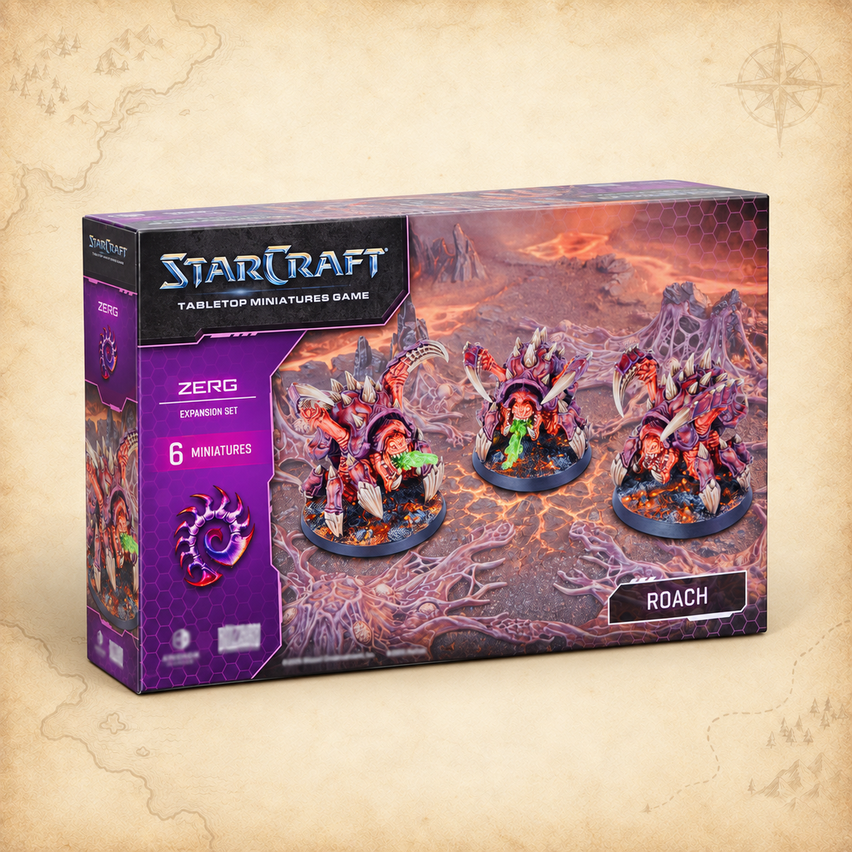 StarCraft: Roach (Zerg Expansion Set), box front