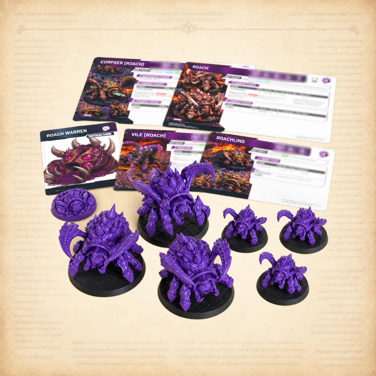 StarCraft: Roach (Zerg Expansion Set), contents