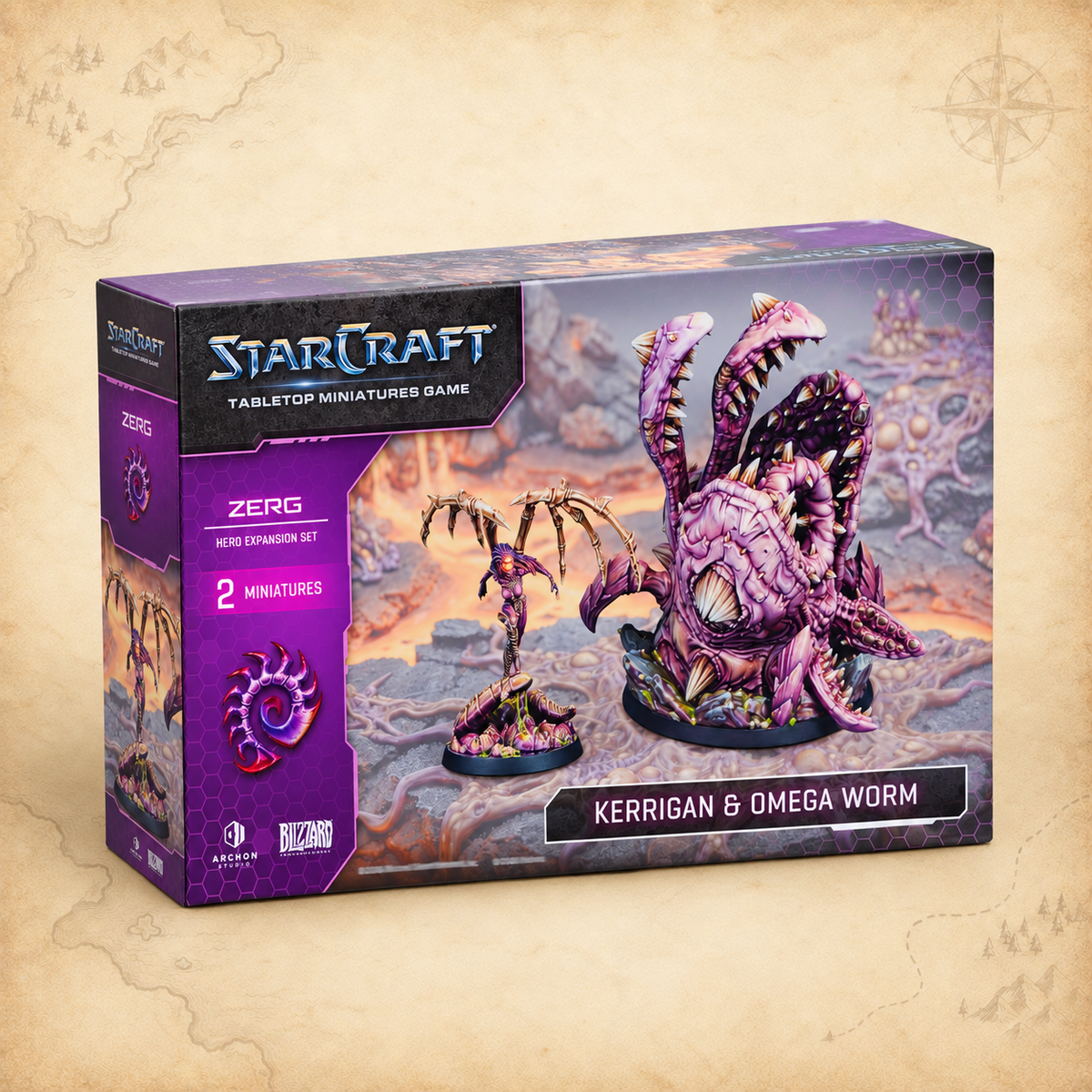 StarCraft: Kerrigan (Primal Kerrigan) (Zerg Hero Expansion Set), box front