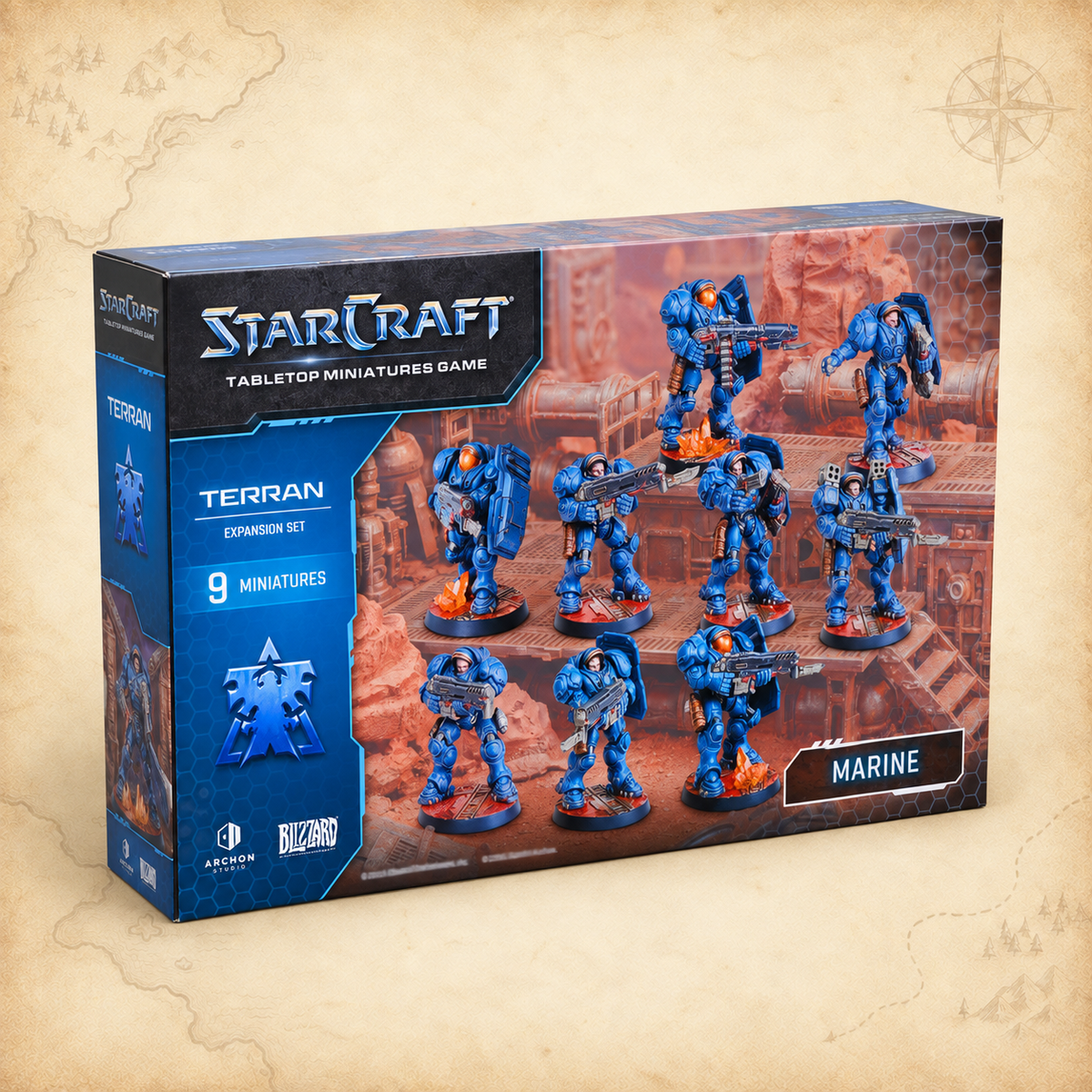 StarCraft: Marine (Terran Expansion Set), box front