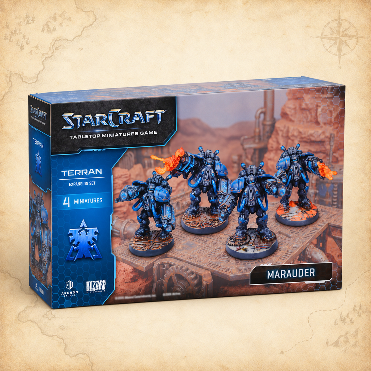 StarCraft: Marauder (Terran Expansion Set), box front