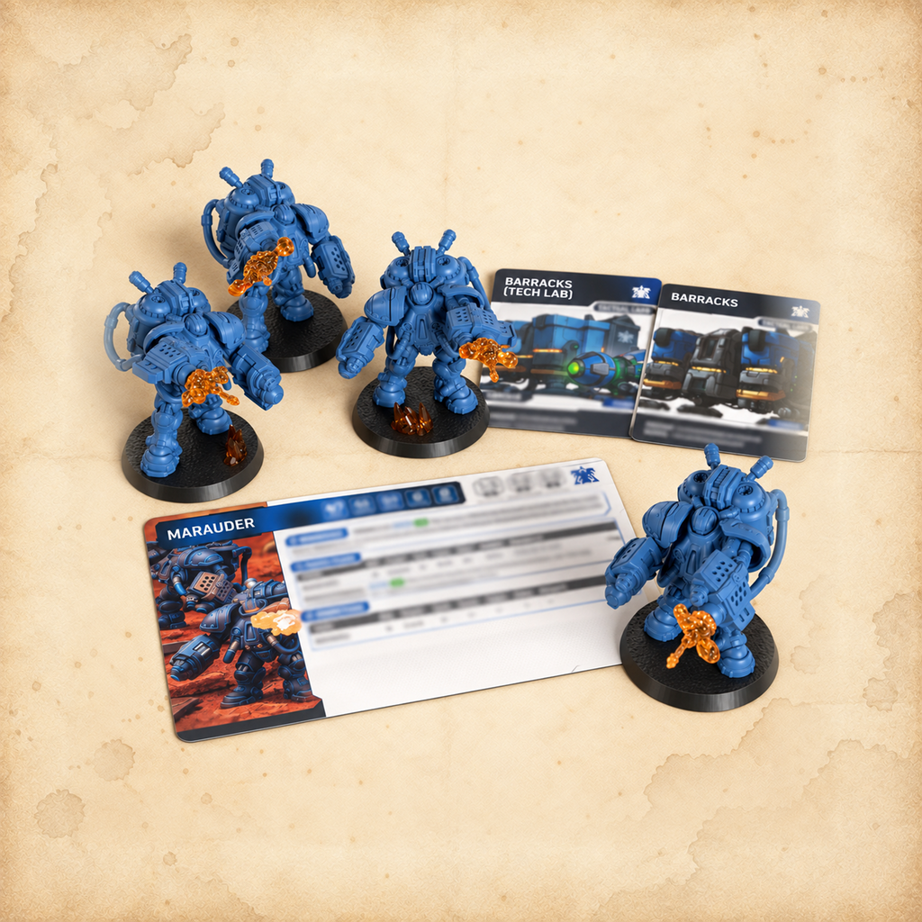 StarCraft: Marauder (Terran Expansion Set), contents
