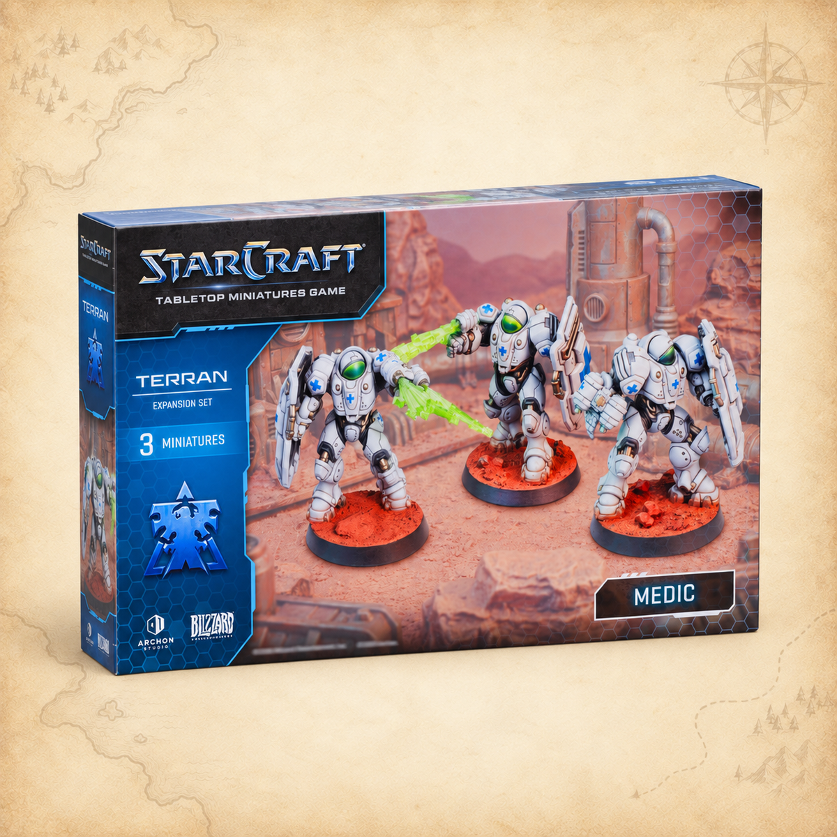 StarCraft: Medic (Terran Expansion Set), box front