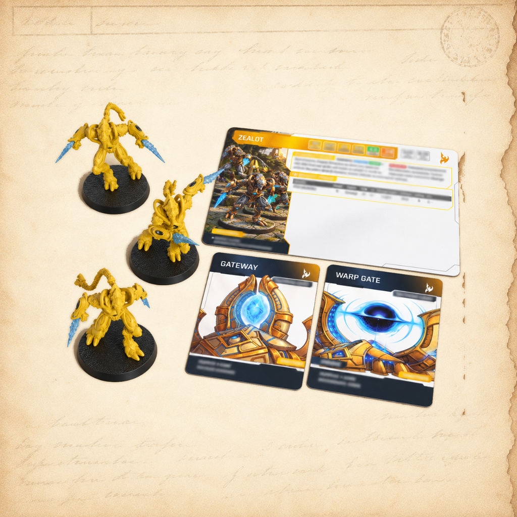 StarCraft: Zealot (Protoss Expansion Set), contents